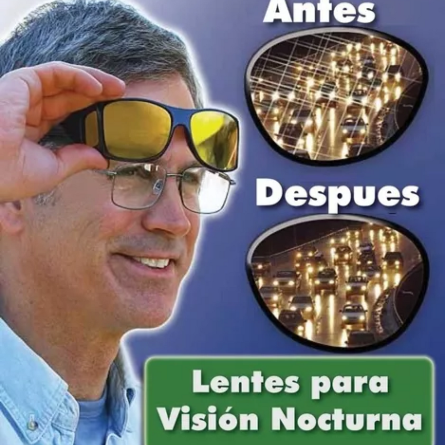 pack2 Gafas de Conducción nocturna