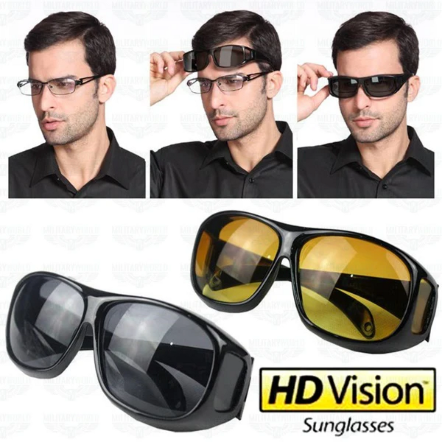 pack2 Gafas de Conducción nocturna