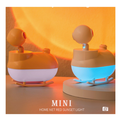 Humidificadora en Forma de Puesta de Sol