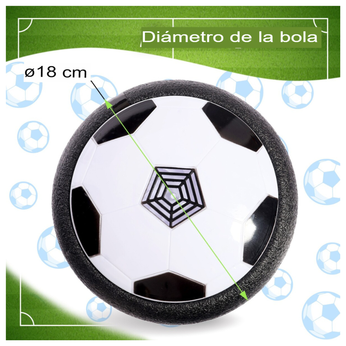 Pelota Flotante LED Hover